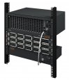 Libra PBX Server - installation in ICT cabinet (one unit, crossover connecions panels, power back-up panel)