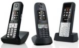 3 Gigaset DECT handsets for professional use