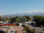 Mountains seen in Almaty