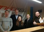 Meeting in Infotel company, Kiev.