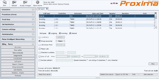 Proxima Web and Penny module