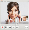 Platan Video Softphone - video window