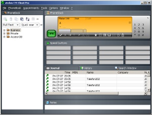 xTelsio -  softphone supported by Platan PBX systems